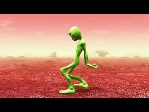 Dancing Green Alien 2025 | Dame Tu Cosita Remix by El Chombo Style