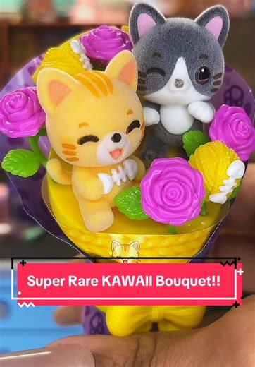 *sniff* SUPER RARE KAWAII BOUQUET!? 💐 First one I opened I was NOT expecting to immediately find the super rare and tbh the only one I wanted the most! @minibrands @ZURU Toys These are the absolute cutest ever! And this scented one smells so good! #minibrandskawaii #kawaiibouquet #miniflowerbouqet #zurutoys #miniatures