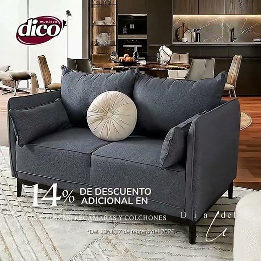 ✨ Transforma tu sala: Descubre el Love Seat perfecto para ti 🛋️ | Muebles Dico