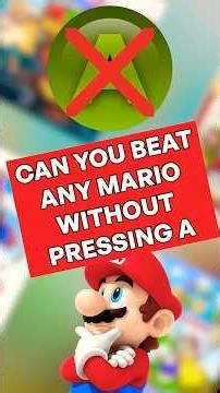 Which Mario Game Wins WITHOUT Pressing A? #mario #nintendo #redfalcon