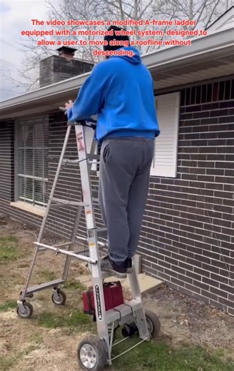 The Motorized Mobile Ladder System
