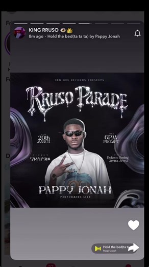 Hello fam let’s all pull up on the 20th of March inside Bukom Arena Larruso’s concert(Parade)and come witness great performance by Pappy Jonah WORLDWIDE 🔥💀🌎💥🇯🇲#fyyypppppppppppppp #nigeria #trendingvideo #creatorsearchinsights #viral @kobbyKyei_ @Ghana Music Awards @Shatta wale @onuashowtimeofficial @Her Excellency Nana A. McBrown @official_addaikennedy110 @Mr Amprah