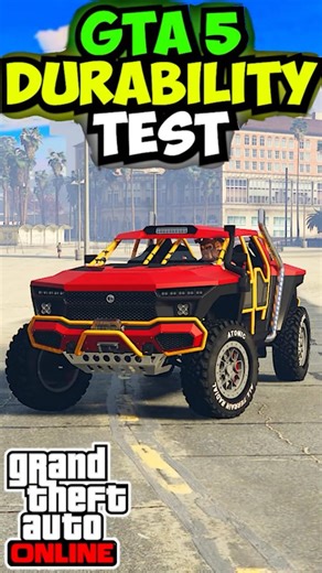GTA 5 Online- Durability Testing Declasse Draugur (Water, Incline, And Speed Test)