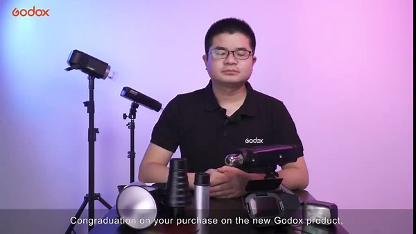 GODOX AD200 Pro AD200Pro 200Ws 2.4G Strobe Lighting Monolight, 1/8000 HSS, 500 Full Power Flashes, 0.01-1.8s Recycling, 2900mAh Battery, Bare Bulb/Speedlite Fresnel Flash Head Pocket Flash Monolight