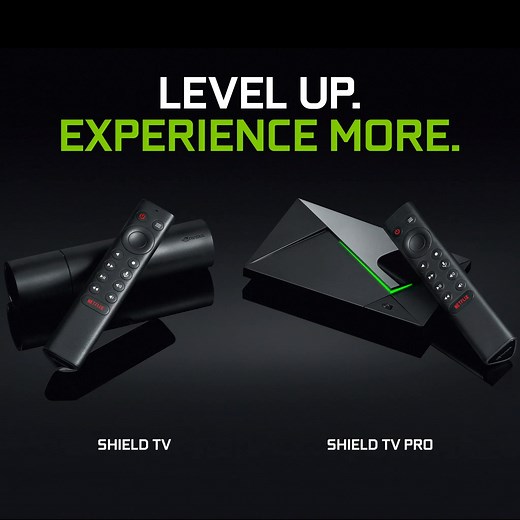 It’s finally here. Meet the new NVIDIA SHIELD TV family.✨ Level up with Dolby Vision and Dolby Atmos, AI-Upscaling, an updated design, and more. With built-in Google Assistant and the most 4K HDR entertainment in a streaming media player. Available now. nvda.ws/364UV0y | NVIDIA SHIELD