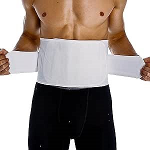 Hernia Belts for Men Abdominal Support Surgical Belly Binder Stomach Wrap Band After Surgery