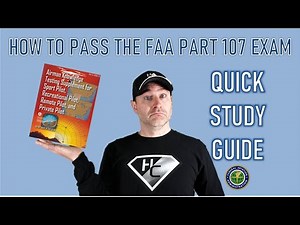 Pass the FAA's Part 107 Exam | Part 8 QUICK REVIEW | Part 107 Study Guide 2023