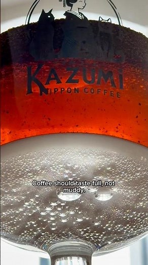 Kazumi Coffee Siphon #kazumicoffee #coffee #siphoncoffee #japanesecoffee #glasscoffeemaker