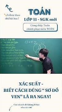 XÁC SUẤT TOÁN 11 – DẠNG “GỠ ĐIỂM” NHƯNG NHIỀU BẠN BỎ LỠ! #Toan11 #XacSuat #OnThiTHPT