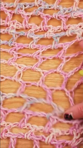 Crochet | Summer shawl made of sock yarn | simple pattern with double crochets and chain stitches