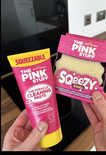 The Pink Stuff Squeezable Paste: Cleaning Made Easy