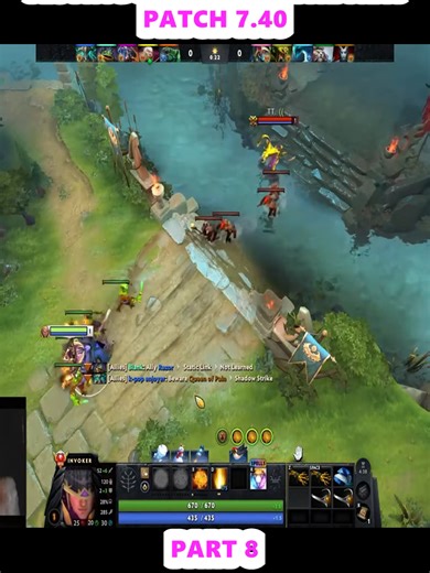 Testing Invoker Strategies in Patch 7.40 Updates