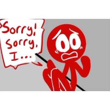 I'm sorry part #2, comic of Stickmans of Alan Becker, by Sammy8D257.
