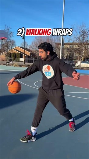Progression to master the wrap🏀 #basketballdrills #ballhandlingdrills #handles #basketballtraining