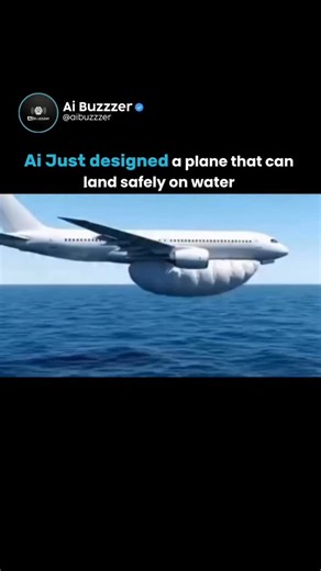 Artificial Intelligence | AI just designed an aircraft that can land safely on water. Using simulation-driven design, physics modeling, and machine-learning... | Instagram