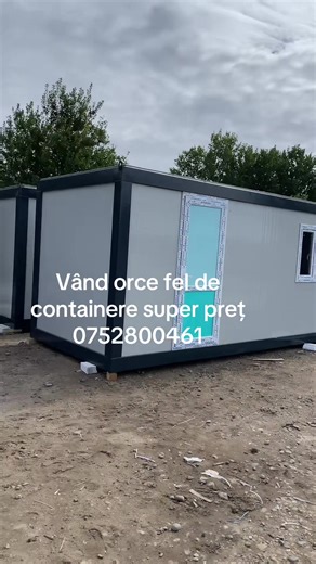 Containere modulare pentru birouri și spații comerciale