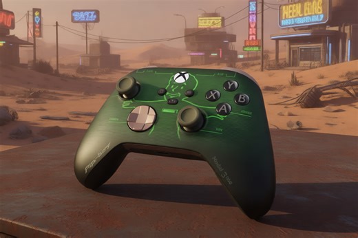 Microsoft's Fallout Pip-Boy Xbox Controllers Bring the Glow to Your Hands