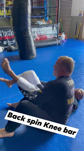 2.2K views · 92 reactions | Back spin knee bar from the mount ....