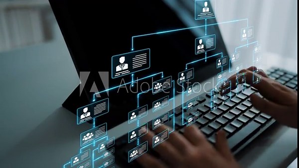 Corporate org chart and team structure show hierarchy, team, and structure for clear organization, management, and operational planning Marrow