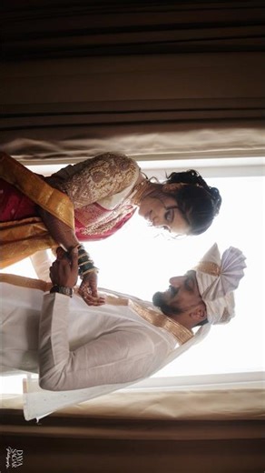 प्रेम, परंपरा आणि आठवणींचं सुंदर बंधन 😍❤️| Maharashtrian Wedding Teaser #wedding #shorts