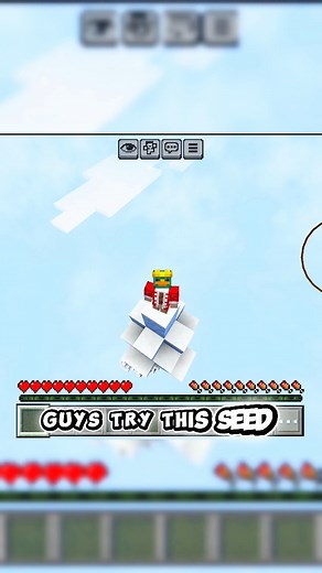 11 reactions | Minecraft best seed  . . #minecraft #shorts...