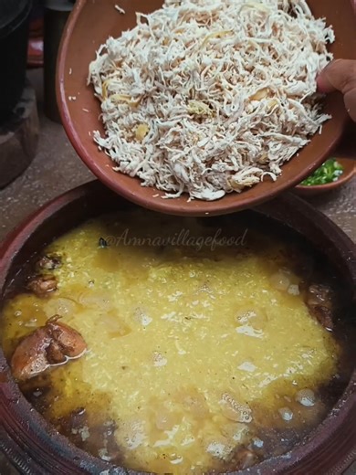 Mung Beans Chicken Haleem Curry Recipe