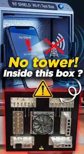 Watch How RF Shield Box Blocks Mobile Signal Instantly