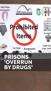 37 reactions · 13 comments | 'Prisons are overrun by drugs. They are never going to stop.' The chief inspector of prisons has warned that criminal gangs are using drones to drop packages of up to 10 kilograms of drugs into jails. We visited HMP Holme House to find out how the situation is unfolding there. #Drugs #HMP #Prison #Jail #Crime #Law #Police #UK #Channel4News #C4News | Channel 4 News | Facebook