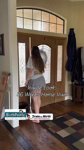 Inside look 👀 #36weeks #prenatal appointment Traci with @BirthPointe came over for my daughter’s 36 week appointment in preparation for a her home #birth experience. The appointment was centered around my daughter and her husband’s needs and plans to birth in our home with informed consent conservations, checking on baby, checking on mom, touring the midwife in the home and a little fun with 25 pounds of belly and boobs prop. As a #birthteam we chatted about how they envision their birth, where