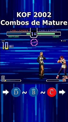 MATURE combos #kof2002 #TheKingOfFighters