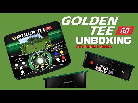 Golden Tee Go Unboxing & Gameplay with Adam Kramer
