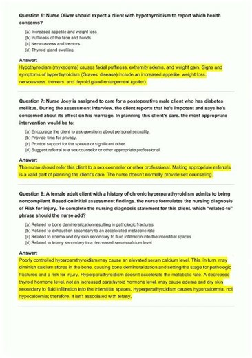 Endocrine System Disorders NCLEX 2026 🩺🧠 Review + Practice Questions (High-Yield Q&A)