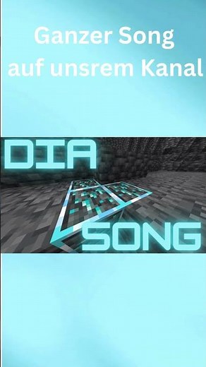 Minecraft diamanten Song #diamant #minecraft #song #shorts #musik #ai