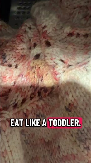 You tell me, stupid or genius. Washing hand knit sweater.