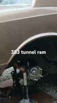 tunnel ram weiand street tunnel ram