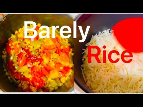 How do I cook Rice and Barley in microwave 🆕