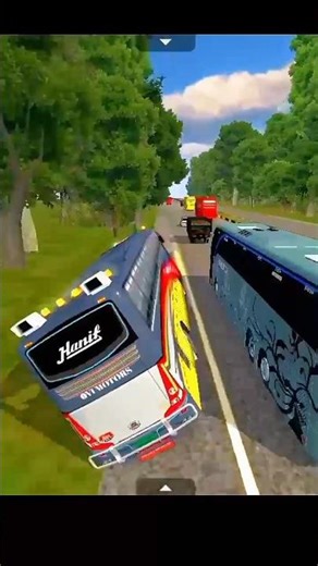 Hanif বাসের কিং বাউলি 😱😱 bus simulator Indonesia #shorts