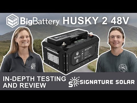 BigBattery Husky 2 48V Lithium Waterproof Battery: In-Depth Testing and Review with EG4