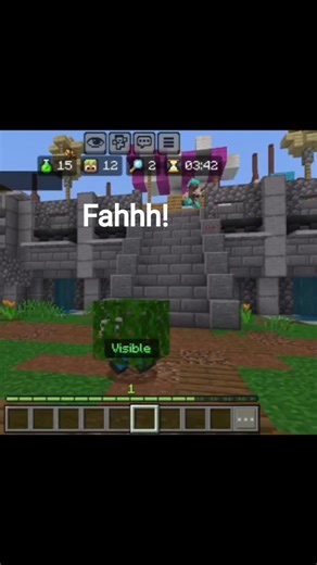 pov:Playing Hive Hide and seek👀 #minecraft #hive #hideandseak #aura