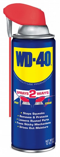 Classic WD-40 Formula, Multi-Use Product with Smart Straw Sprays 2 Ways, Multi-Purpose Lubricant Spray, 12 oz