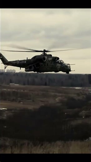 Mil Mi-24 Russian gunship and attack helicopter Military Post#military #attackhelicopter #mi24