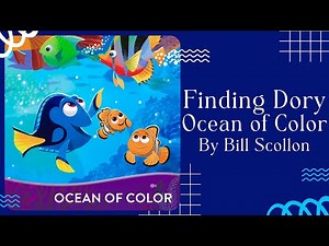 🐠 Finding Dory Ocean of Color 🐠 Disney Stories for Kids Read Aloud [ READ ALONG VIDEO ]
