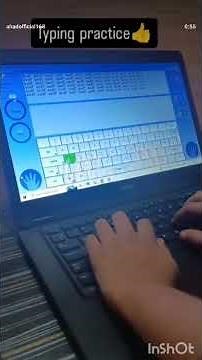 Typing Practice. "..ASDF.."