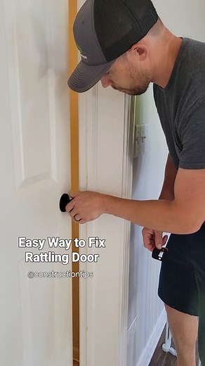 How to Fix a Rattling Door in Under 60 Seconds