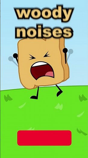 BFDI Firey Scaring Woody & Spongy! #shorts #bfdi