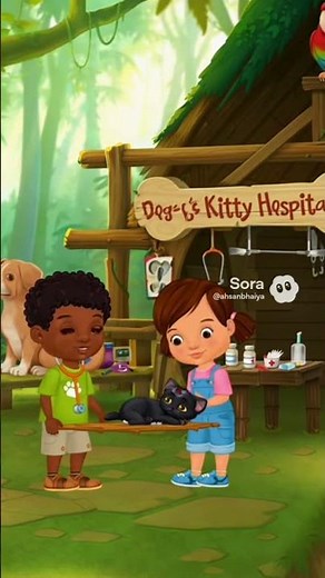 KiDs ResCue KittY To HoSpItal