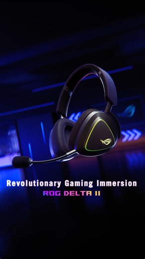 2.3K views | Catch eyes and immerse yourself with in-game audio. ​ Designed for comfort and style, our ROG Delta II vibes in-game and IRL.  ​ Play in style! | ASUS Republic of Gamers | Facebook