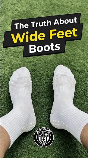 The Truth About Wide Feet Boots #soccer #footballboots #bootclinicfc #football