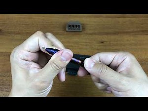 Тактическая ручка "Tactical Pen Cal .45 Titanium Flamed CID" 09BO095 от Boker