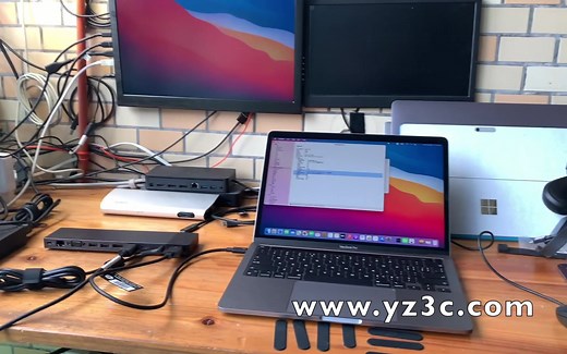 新Macbookpro M1外接多个显示器 雷电和displaylink